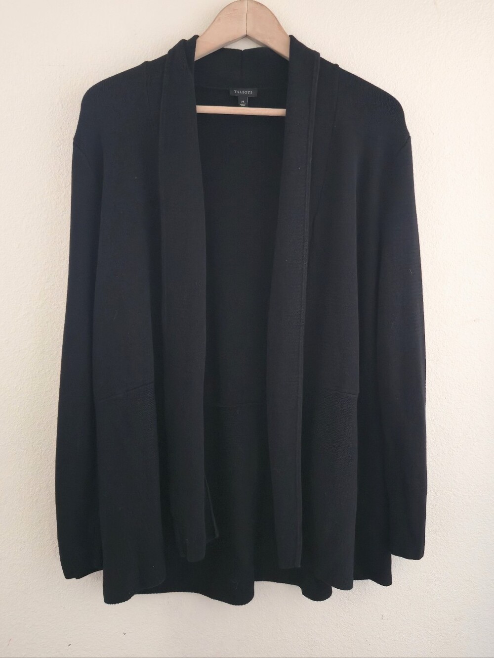 Tavik Black Open Cardigan XL
